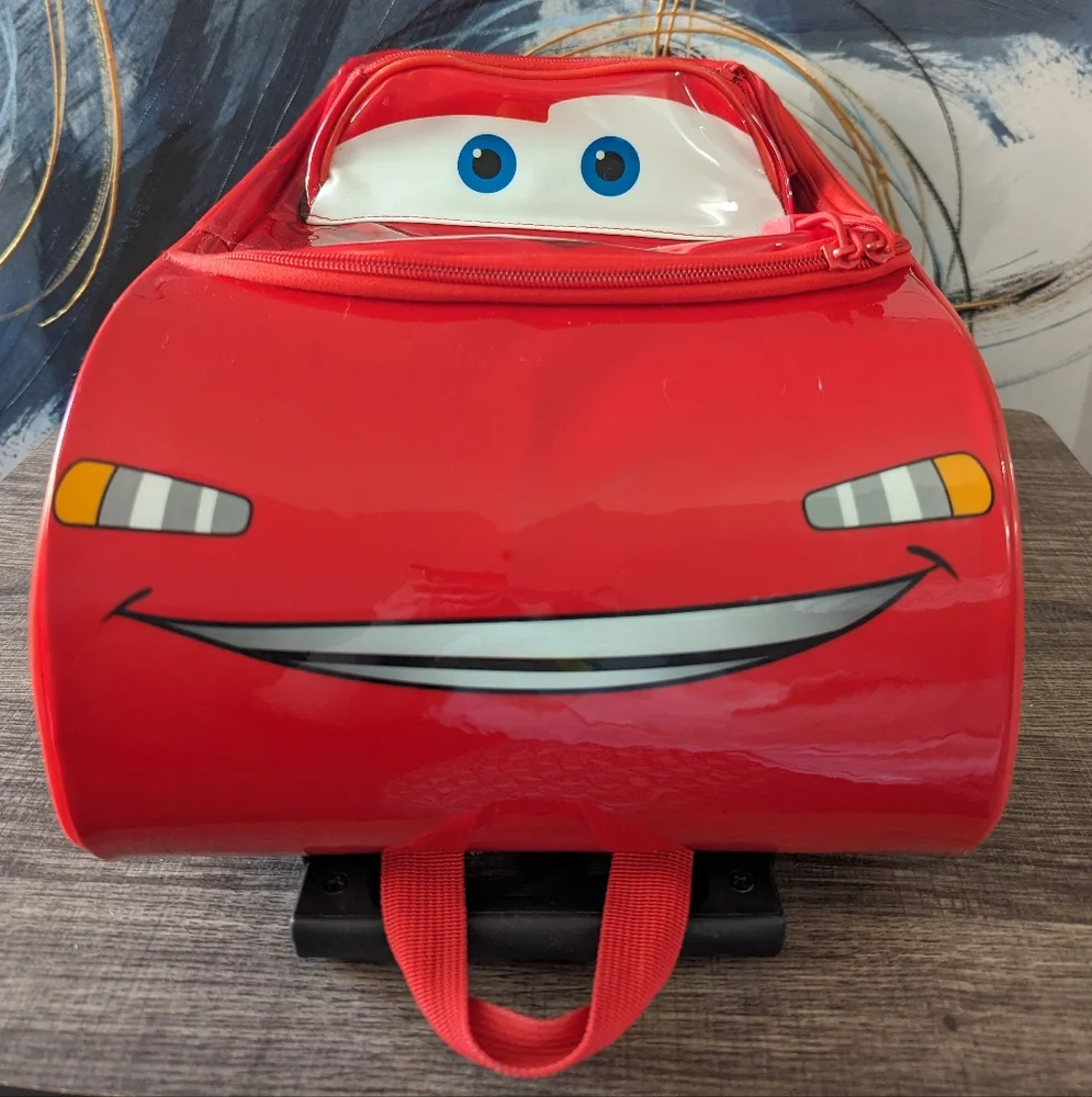 Disney Cars Lightning McQueen Kid's Roller Suitcase - Picture 4 of 13